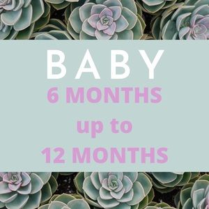 ALL THINGS BABY - SIZE 6MOS up to 12MOS